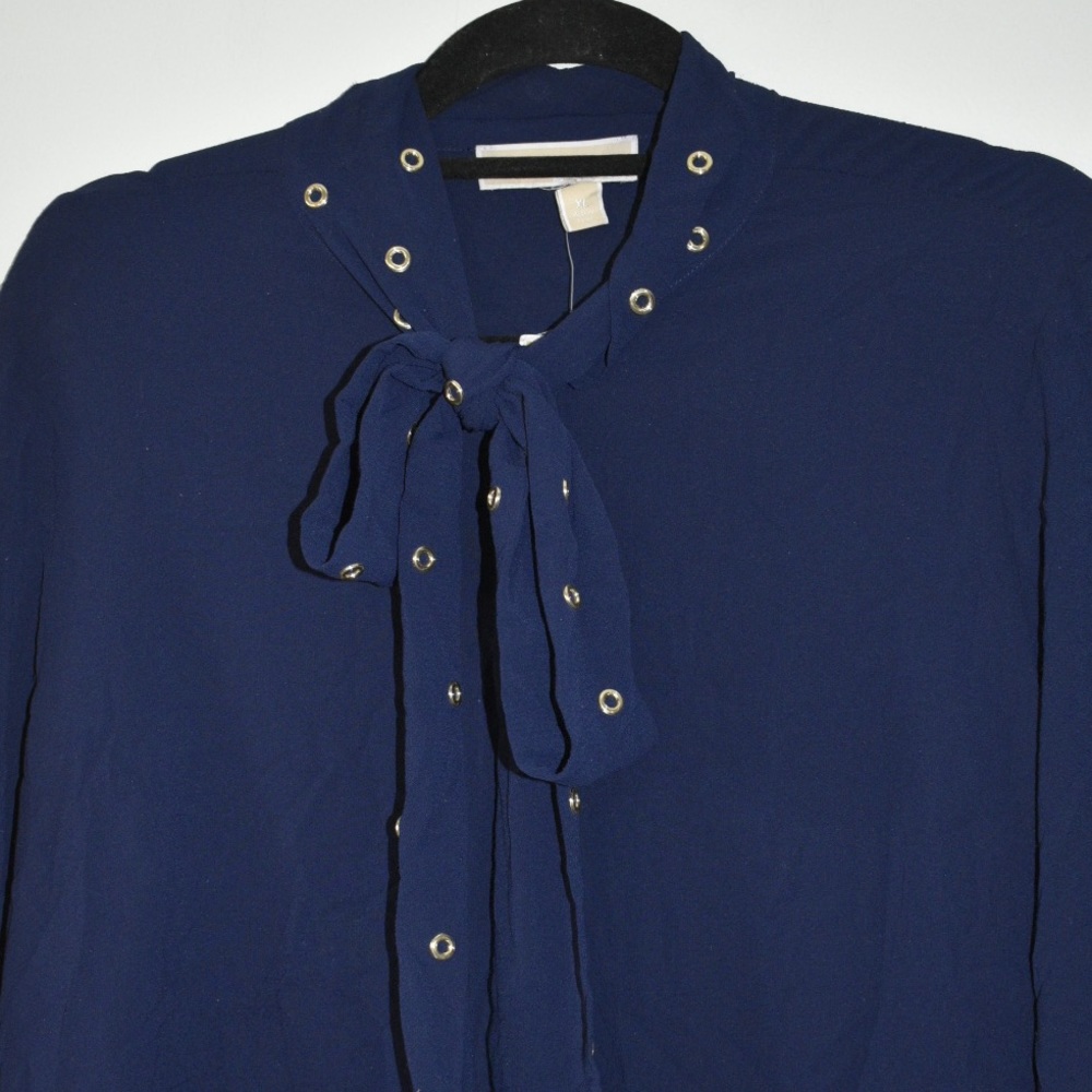 Michael Kors Tie Blouse